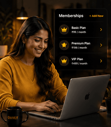 Publish & set up memberships